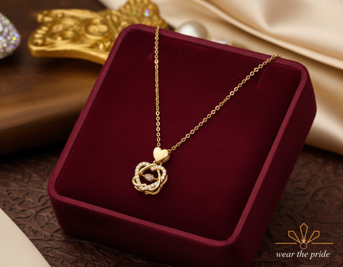 Heart-Hexagram Necklace