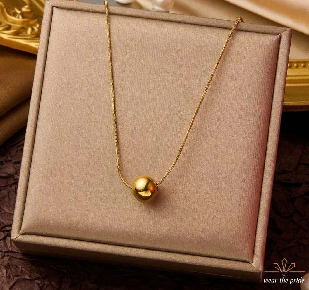 Round Ball Necklace
